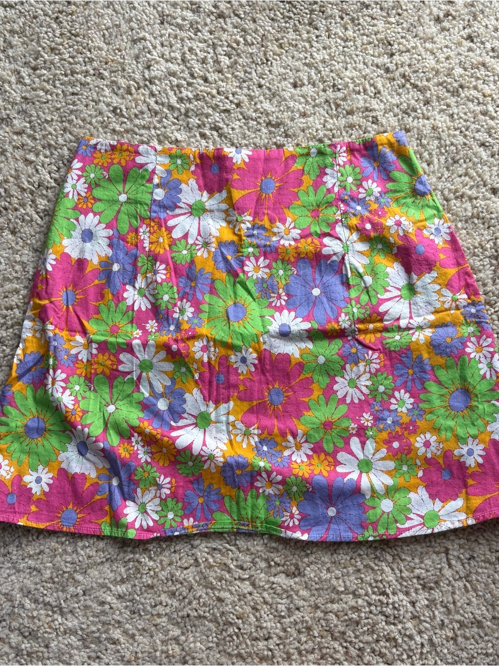 Peppermayo Floral Mini Skirt